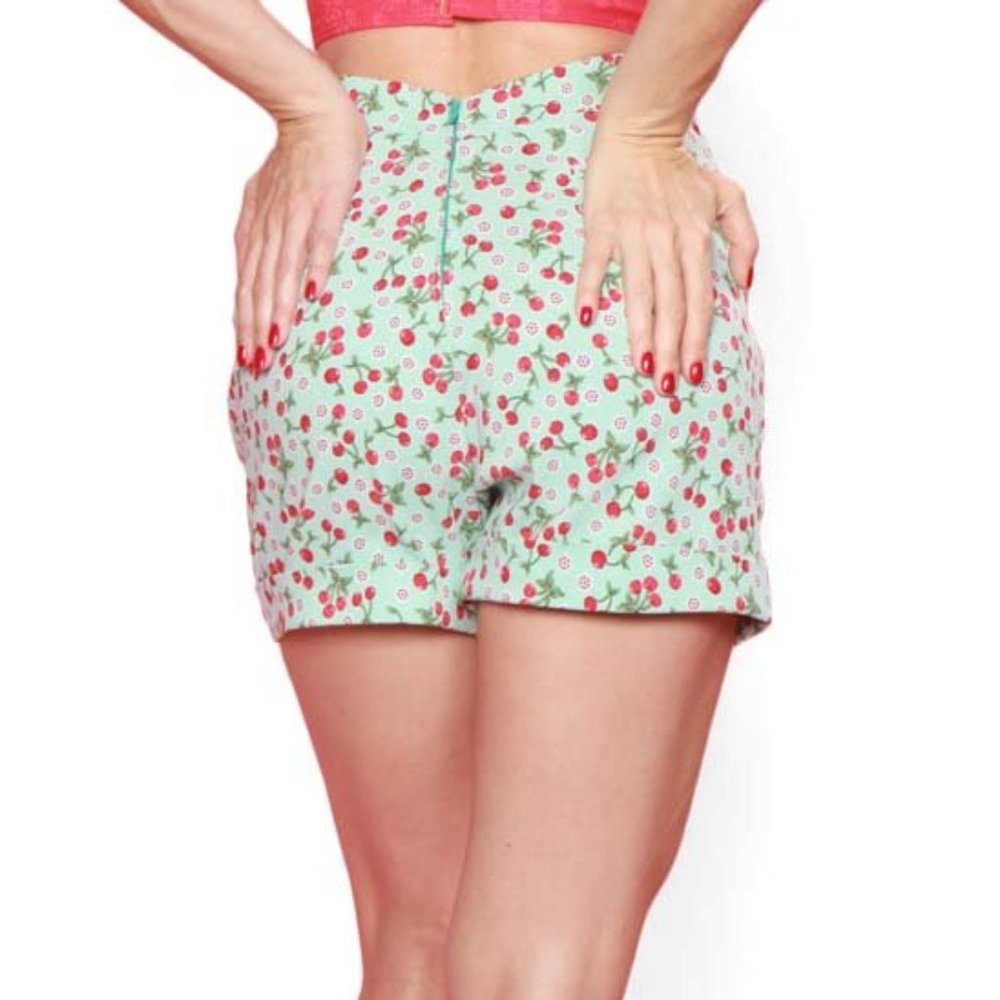 🌟Hot Time Shorts - Cherries - Picture 3 of 4